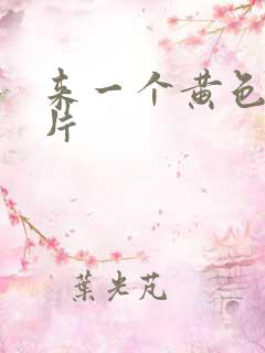 来一个黄色一级片