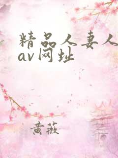 精品人妻人人爽av网址