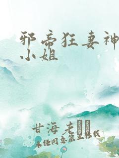 邪帝狂妻神医大小姐