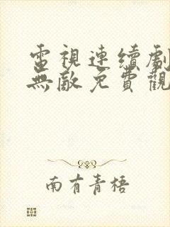 电视连续剧正者无敌免费观看