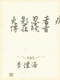 火影忍者 疾风传在线看