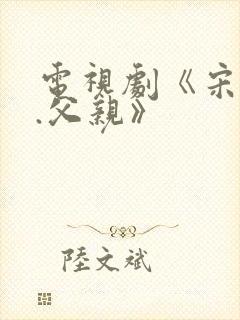 电视剧《宋耀如.父亲》