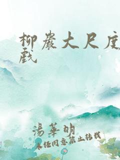 柳岩大尺度激情戏