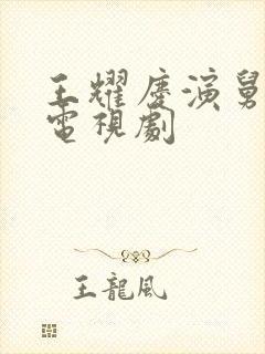 王耀庆演舅舅的电视剧