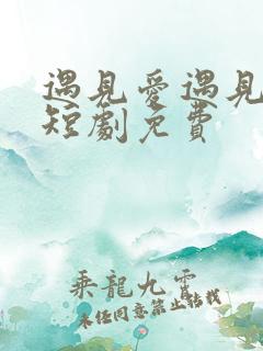 遇见爱遇见幸福短剧免费