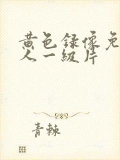 黄色录像免费女人一级片