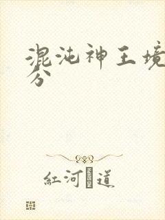 混沌神王境界划分