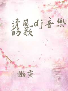 清风dj音乐网的歌