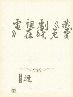 电视剧《藏海传》在线免费