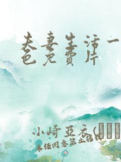 夫妻生活一级黄色免费片