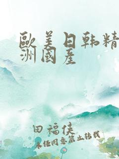 欧美日韩精品亚洲国产