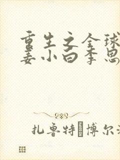 重生之全球首富姜小白李思妍