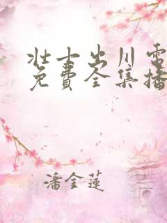 壮士出川电视剧免费全集播放