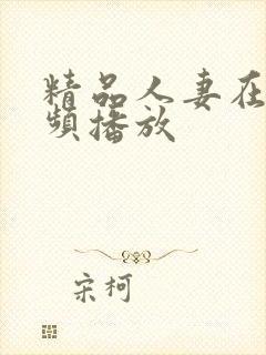 精品人妻在线视频播放