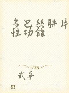 多巴丝肼片治疗性功能