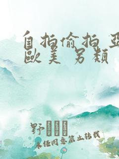 自拍偷拍 亚洲 欧美 另类