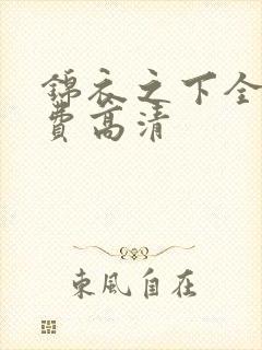 锦衣之下全集免费高清