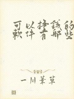 可以挣钱的聊天软件有哪些