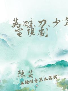 英雄.刀.少年 电视剧