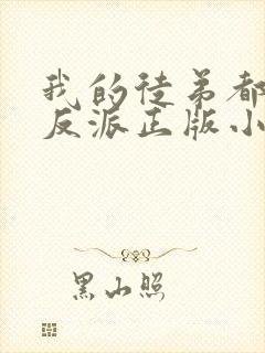 我的徒弟都是大反派正版小说免费阅读