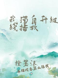 我独自升级 在线播放