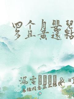 四个月婴儿眼屎多且黄还粘稠