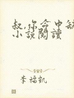 叔,你命中缺我小说阅读