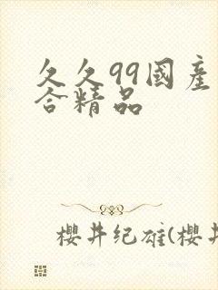 久久99国产综合精品