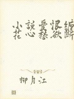 小说爱恨缠绵,花心愁欲断在线阅读