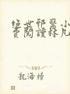 绝世邪医小说免费阅读林凡叶惜