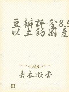 豆瓣评分8.5以上的国产剧