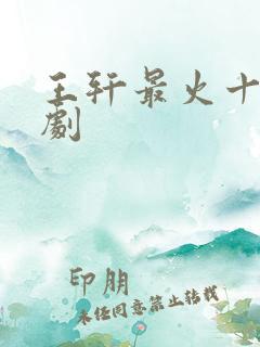 王轩最火十部短剧