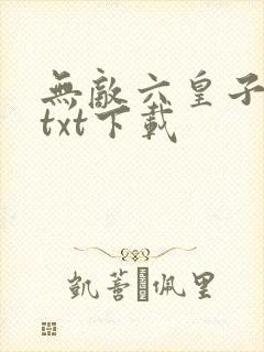 无敌六皇子云铮txt下载