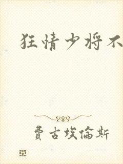 狂情少将不良妻