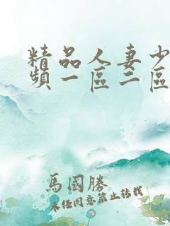 精品人妻少妇视频一区二区