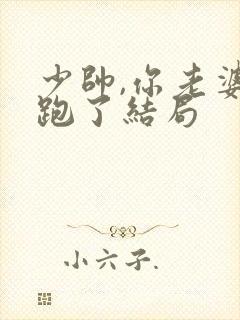 少帅,你老婆又跑了结局