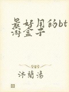 最好用的bt手游盒子