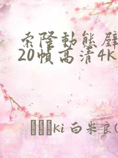 索隆动态壁纸120帧高清4k竖屏