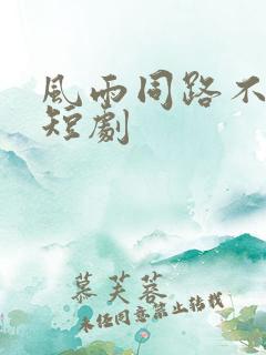 风雨同路不同舟短剧