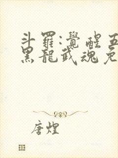 斗罗:觉醒五爪黑龙武魂免费阅读