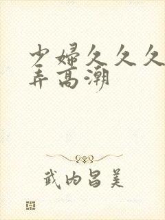 少妇久久久久被弄高潮