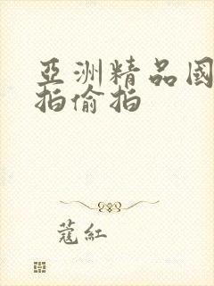 亚洲精品国产自拍偷拍