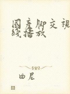 国产脚交视频在线播放