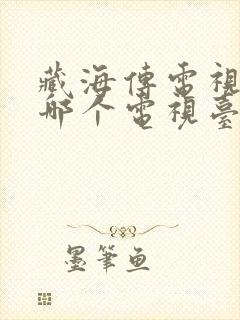 藏海传电视剧在哪个电视台