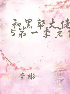 和黑帮大佬365第一季免费版