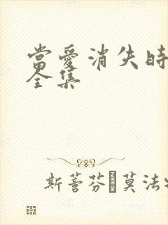 当爱消失时短剧全集