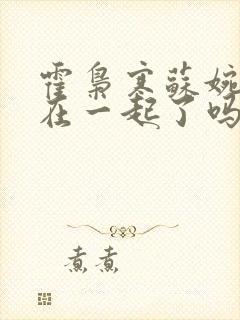 霍枭寒苏婉最后在一起了吗霍枭寒苏