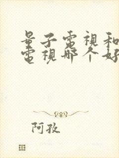 量子电视和4k电视哪个好