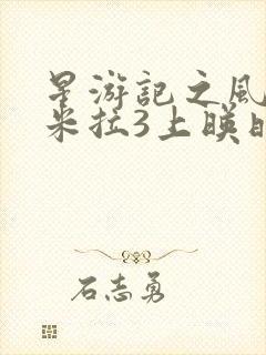 星游记之风暴法米拉3上映时间