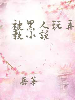 被黑人玩弄h调教小说